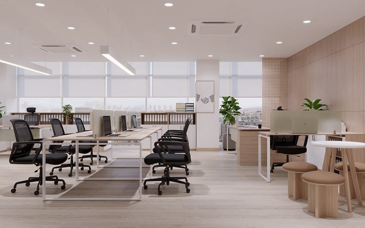 Tư vấn thiết kế văn phòng 20m2 đẹp tối ưu được không gian sử dụng