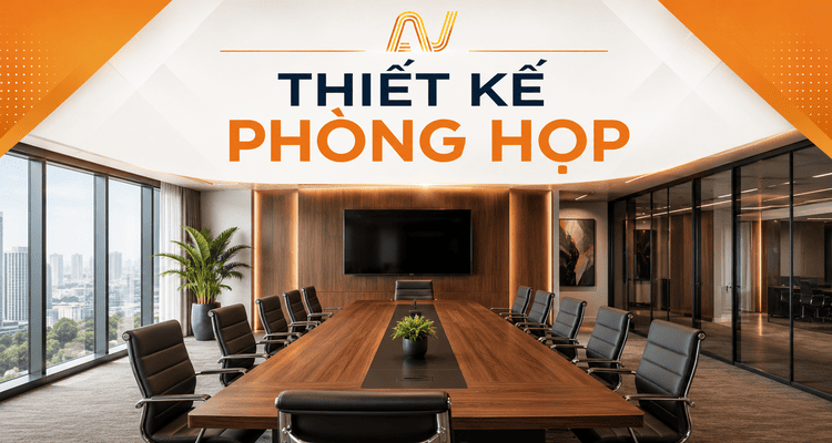 Anviethouse thiết kế phòng họp đẹp và chuyên nghiệp