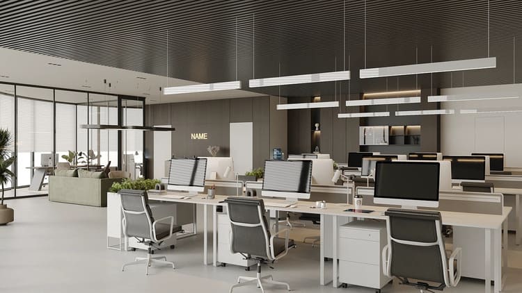 Lưu ý đến chi phí khi thiết kế thi công văn phòng