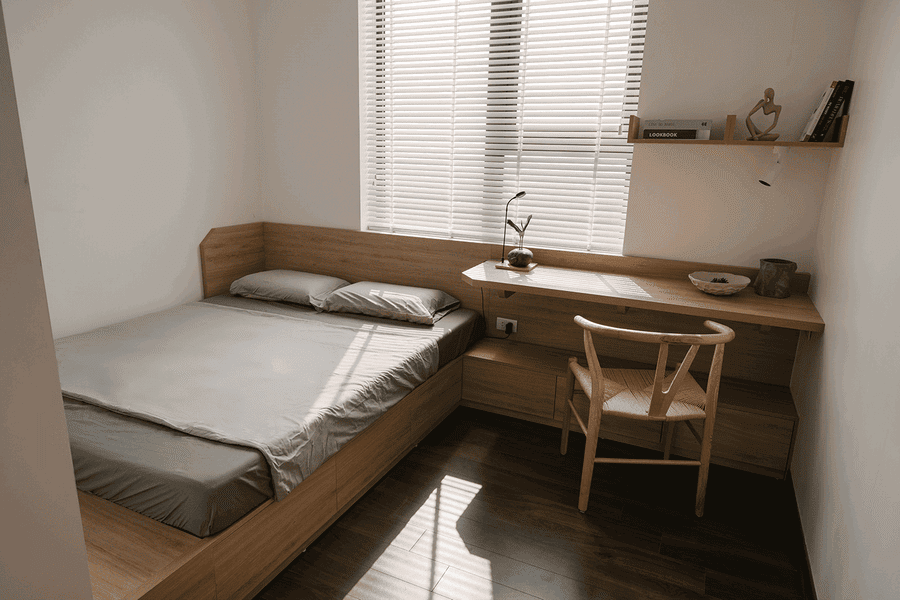 Nội thất phòng ngủ 3 đơn giản và tiện ích