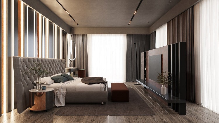 thiết kế nội thất căn hộ cao cấp luxury