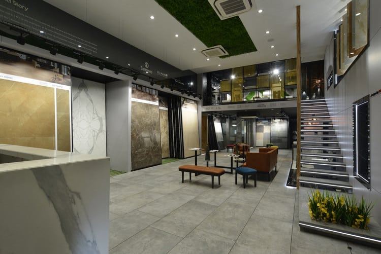 Mẫu thiết kế showroom gạch ốp lát đẹp