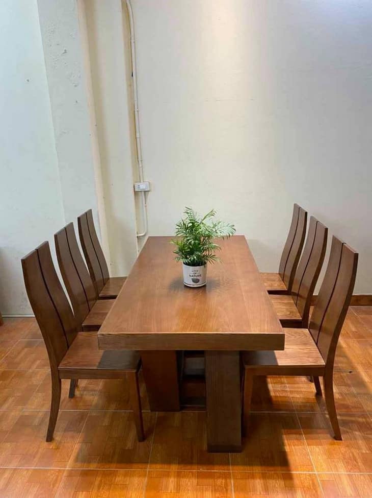 bàn ăn gỗ nguyên tấm