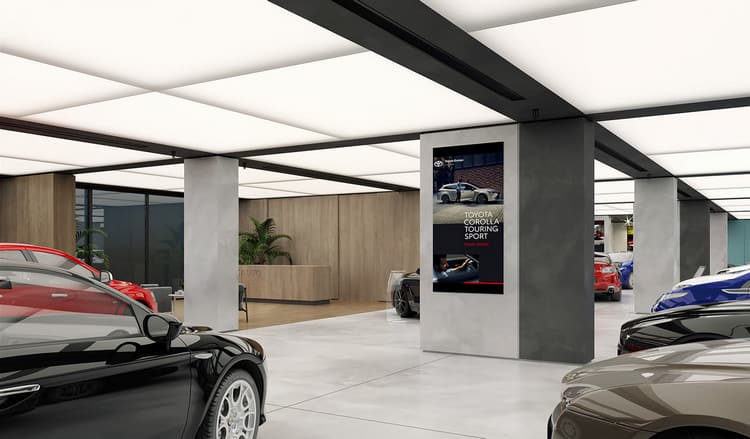 Mẫu thiết kế showroom ô tô hiện đại và chuyên nghiệp