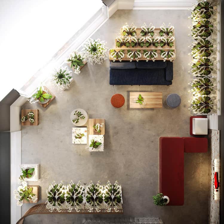 Thiết kế shop hoa cao cấp