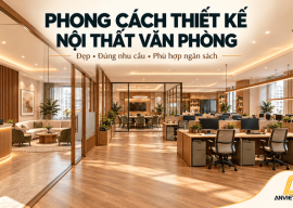 Các phong cách thiết kế nội thất văn phòng