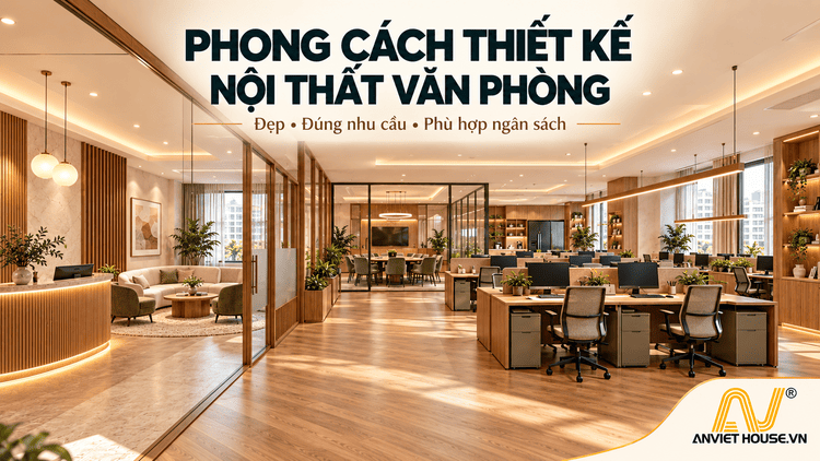 Các phong cách thiết kế nội thất văn phòng