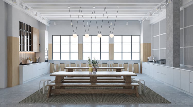 Khu vực pantry đơn giản và tiện ích