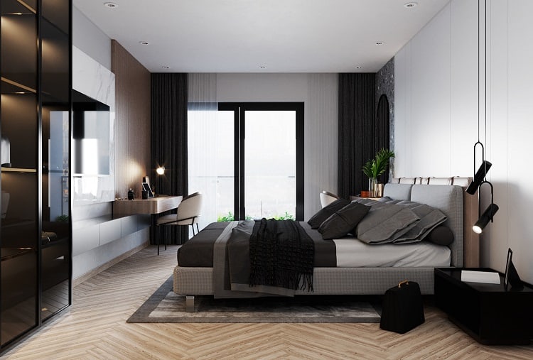 nội thất căn hộ cao cấp hiện đại