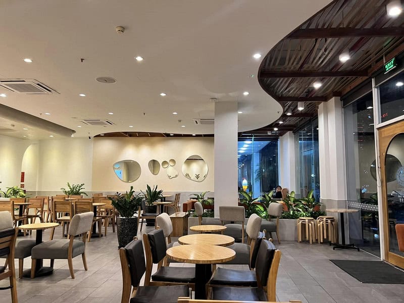 Thi công nội thất quán cafe