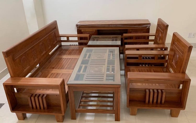 bàn ghế gỗ xoan đào