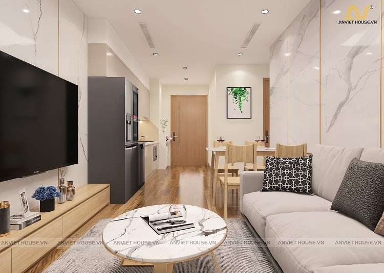 anviethouse thiết kế nội thất chung cư vinhomes symphony