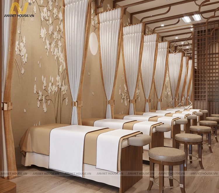 anviethouse thiết kế nội thất spa văn phú hà đông