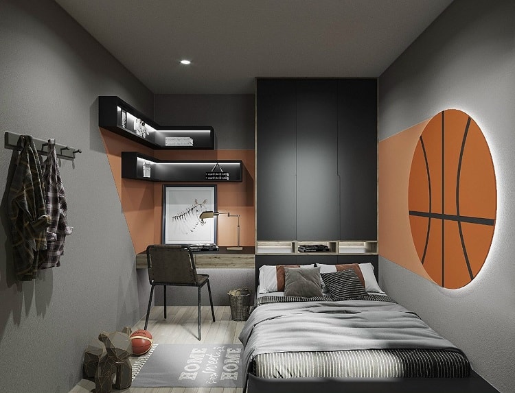 25 mẫu thiết kế phòng ngủ nhỏ đẹp cho nam  Xu hướng 2023