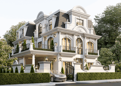 Thiết kế biệt thự tân cổ điển đẹp