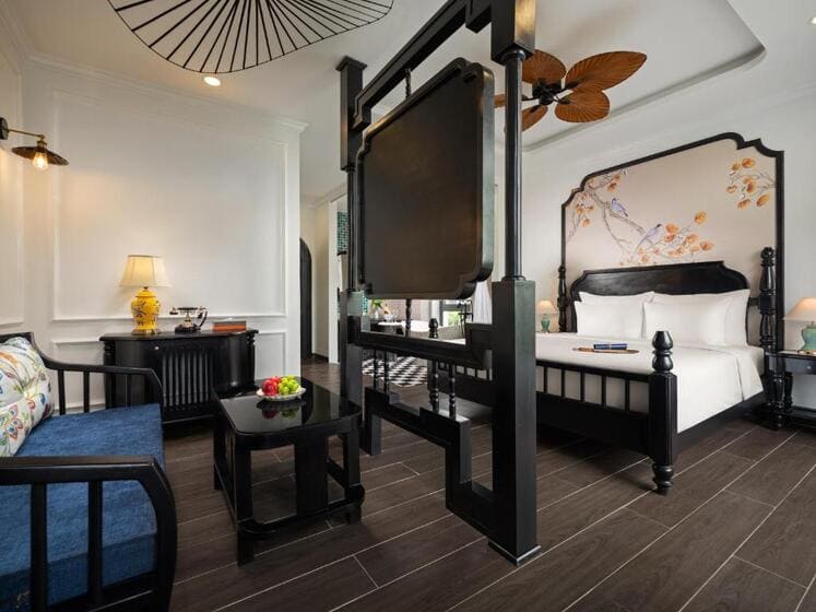Không gian nghỉ dưỡng mang đậm hơi thở thiên nhiên.