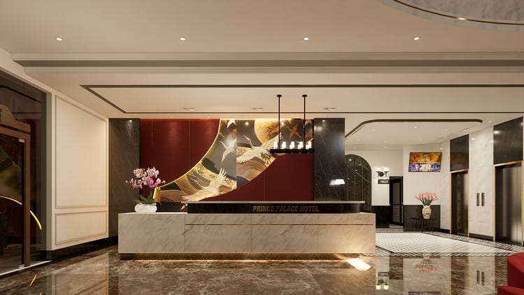 Thiết kế nội thất khách sạn indochine hơi hướng hiện đại