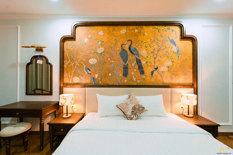 Vẻ đẹp Indochine được thể hiện trong từng chi tiết.