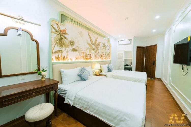 Nội thất đồng bộ, hài hòa và đầy tính thẩm mỹ.