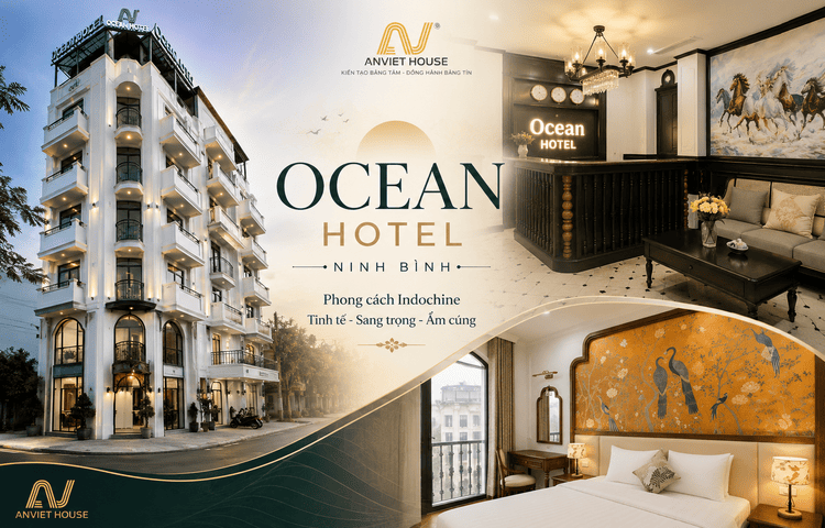 Anviethouse thi công nội thất Ocean Hotel