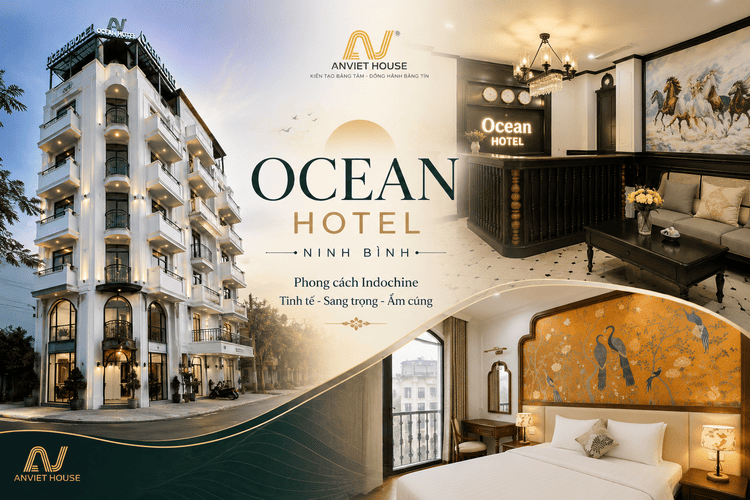 Anviethouse thi công nội thất Ocean Hotel