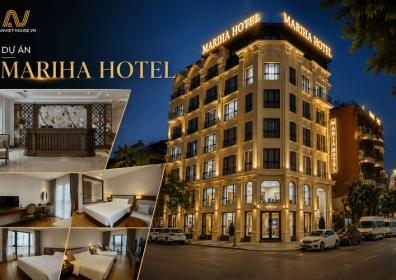 Anviethouse thi công nội thất khách sạn Mariha Hotel