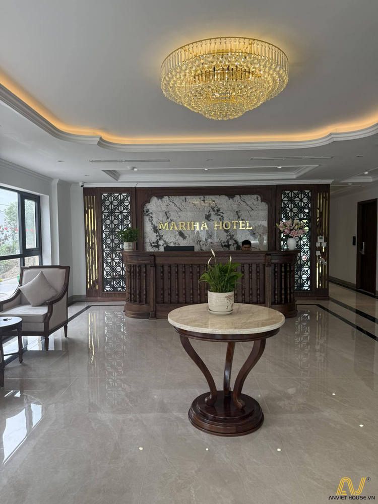 Một không gian đón tiếp chỉn chu chính là lời chào đẳng cấp dành cho mỗi vị khách