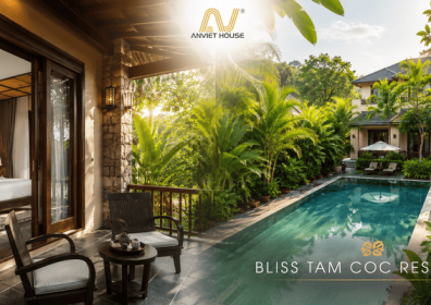 Anviethouse thi cong noi that Bliss Tam Coc Resort