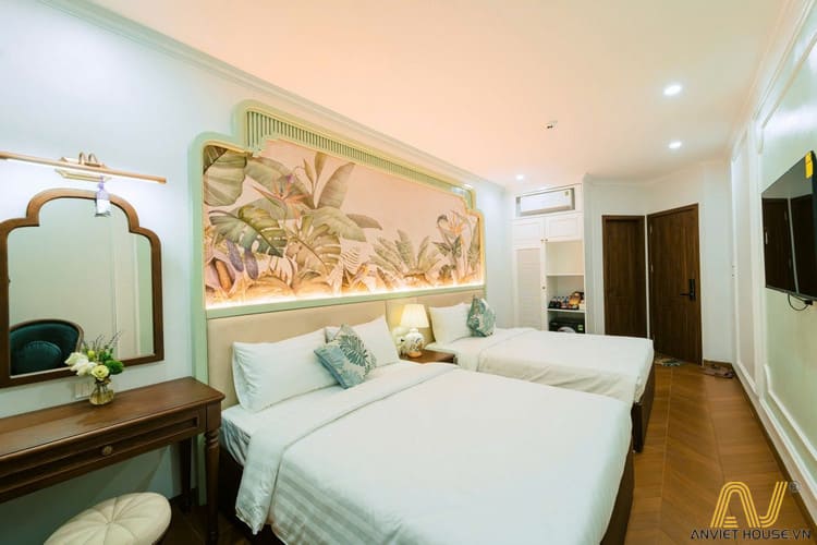 Từng món nội thất đều được tính toán để mang đến sự hài hòa trong tổng thể.