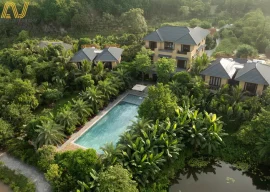 Anviethouse thi công nội thất resort phong cách Vintage