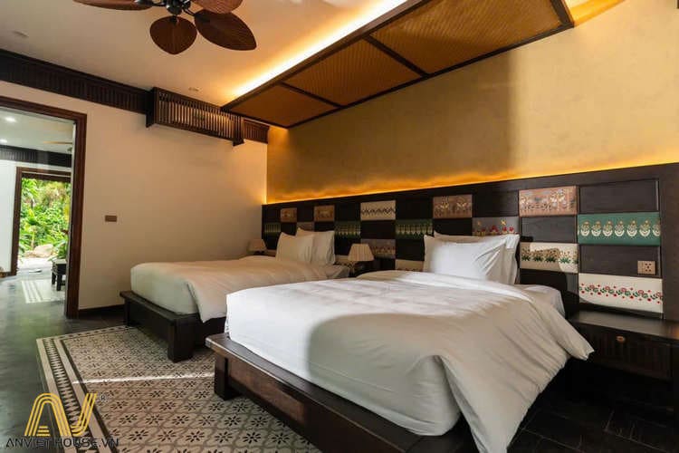 Gạch bông luôn hiện diện trong các không gian