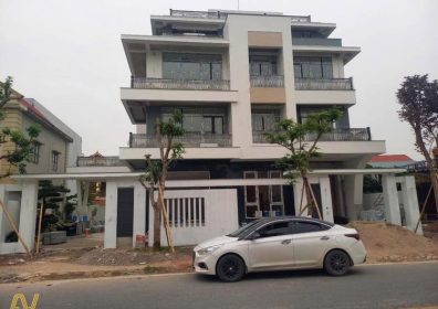 Thi công nội thất biệt thự gỗ óc chó