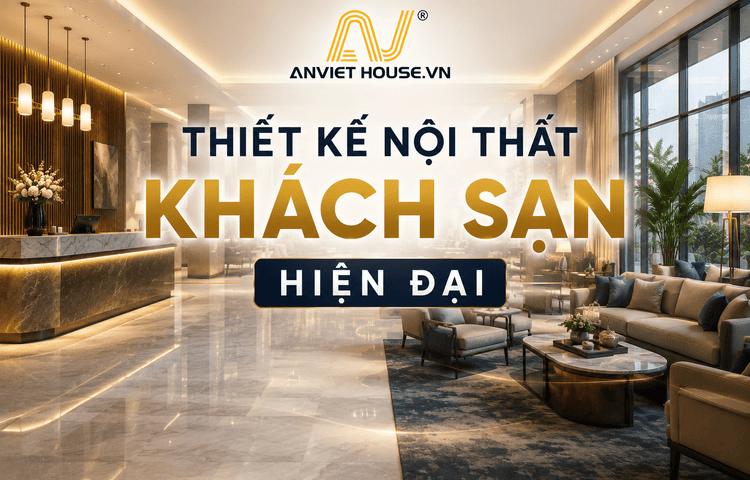 Thiết kế nội thất khách sạn phong cách hiện đại